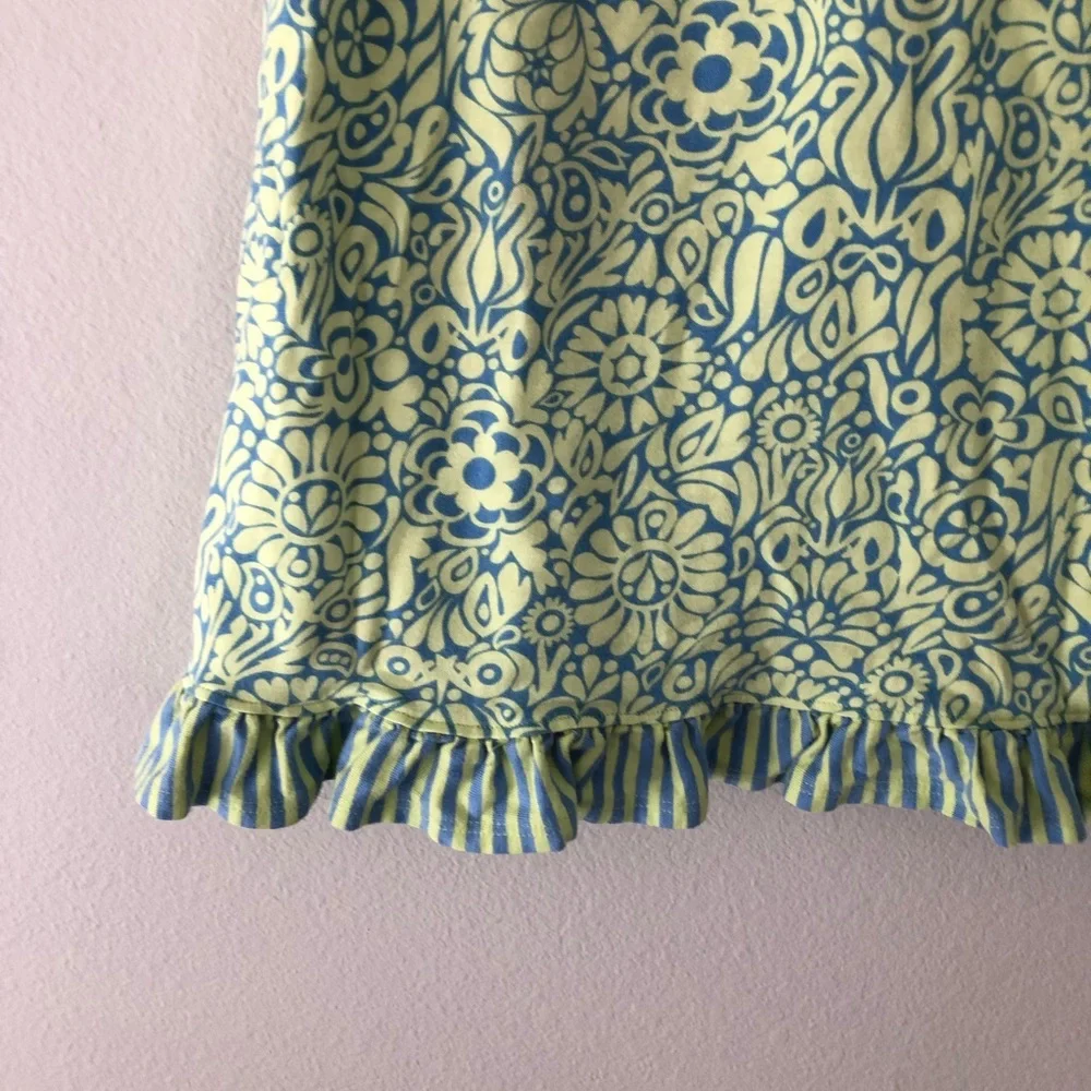 Hanna Andersson Green Boho Print Long Dress- FINAL PRICE - Picture 2 of 3